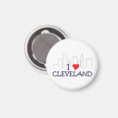 Ik hou van Cleveland Magneet (Voorkant / Achterkant)