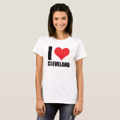 Ik hou van Cleveland T-shirt (Voorkant volledig)