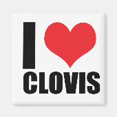 Ik hou van Clovis Magneet (Voorkant)