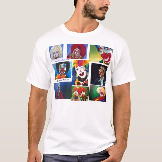 Ik hou van Clowns T-shirt (Voorkant)