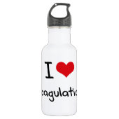 Ik hou van Coagulatie Waterfles (Voorkant)