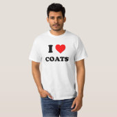 Ik hou van Coats T-shirt (Voorkant volledig)