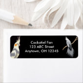 Ik hou van Cockatiels Label (Insitu)