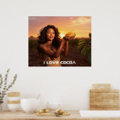 IK HOU VAN COCOA POSTER (Keuken)