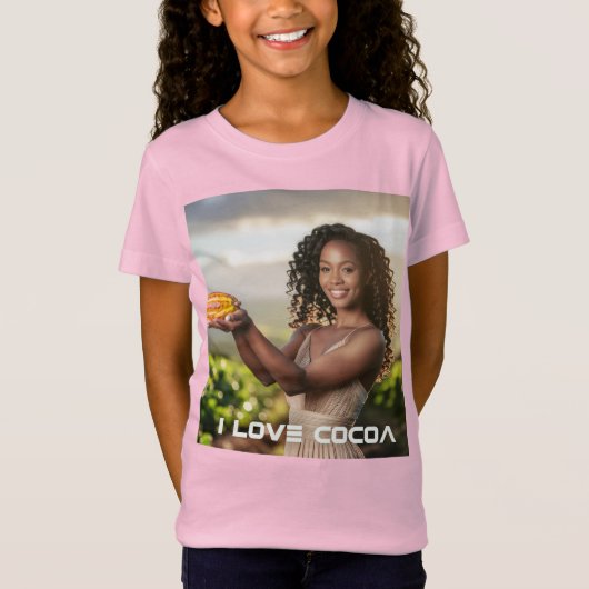 IK HOU VAN COCOA T-SHIRT (Voorkant)