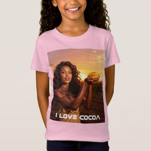 IK HOU VAN COCOA T-SHIRT (Voorkant)