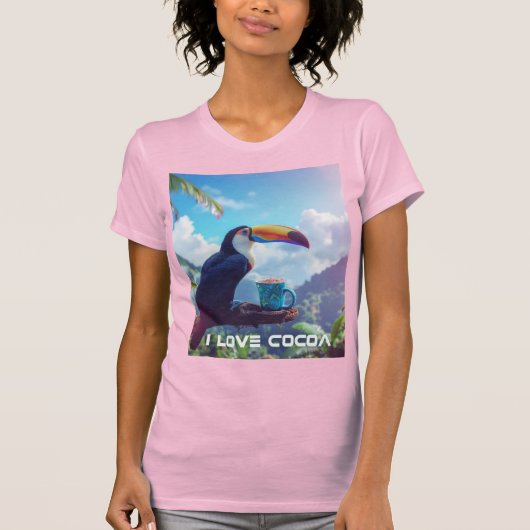 IK HOU VAN COCOA - TOEKAN T-SHIRT (Voorkant)