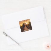 IK HOU VAN COCOA VIERKANTE STICKER (Envelop)