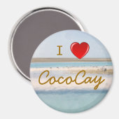 Ik hou van CocoCay Magneet (Voorkant / Achterkant)