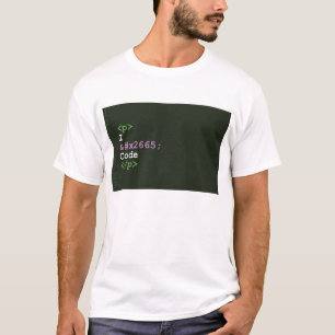 Ik hou van code t-shirt