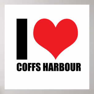 Ik hou van Coffs Harbour Poster
