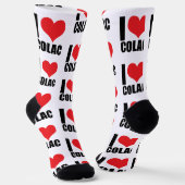 Ik hou van Colac Sokken (Gebogen)