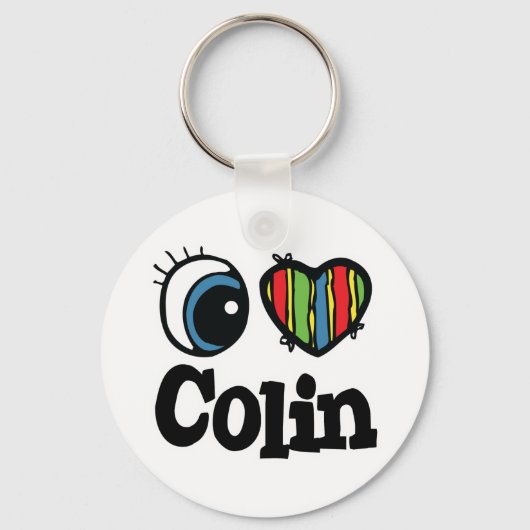 Ik hou van Colin Sleutelhanger (Voorkant)
