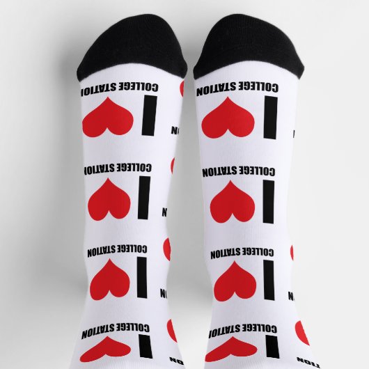 Ik hou van College Station Sokken (Top)