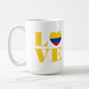 Ik hou van Colombia Koffiemok