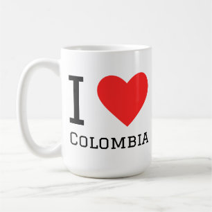 Ik hou van Colombia Koffiemok
