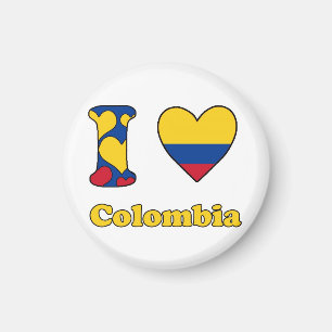 Ik hou van Colombia Magneet