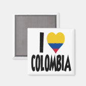 Ik hou van Colombia Magneet (Voorkant / Achterkant)