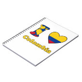 Ik hou van Colombia Notitieboek (Linkerzijde)