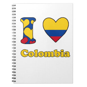 Ik hou van Colombia Notitieboek
