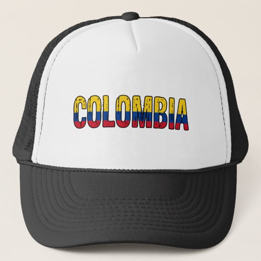 Ik hou van Colombia Trucker Pet (Voorkant)