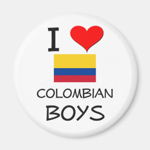 Ik hou van Colombiaanse jongens Magneet
