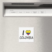 Ik hou van Colombiaanse vlag Magneet (Insitu (Vaatwasser))