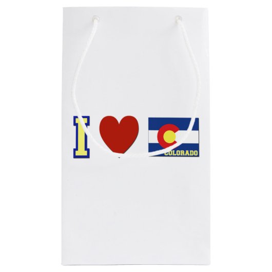 Ik hou van Colorado Klein Cadeauzakje (Achterkant)