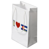 Ik hou van Colorado Klein Cadeauzakje (Achterkant Gekanteld)