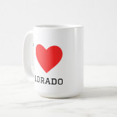 Ik hou van Colorado Koffiemok (Voorkant links)