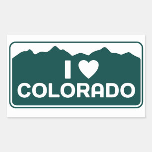 Ik hou van Colorado Sticker