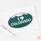 Ik hou van Colorado Sticker (Envelop)