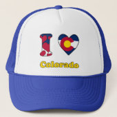 Ik hou van Colorado Trucker Pet (Voorkant)