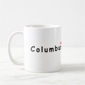Ik hou van Columbus Koffiemok (Links)