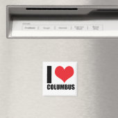 Ik hou van Columbus Magneet (Insitu (Vaatwasser))