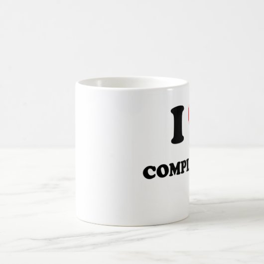 Ik hou van compliance koffiemok (Center)