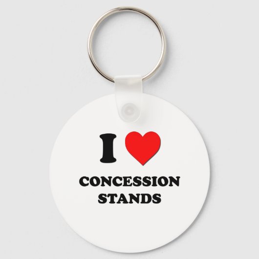Ik hou van Concessiestanden Sleutelhanger (Voorkant)