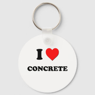 Ik hou van Concrete Sleutelhanger