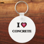 Ik hou van Concrete Sleutelhanger (Voorkant)