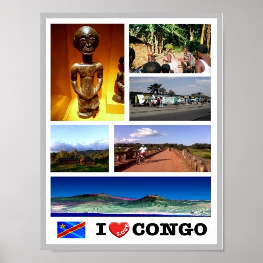Ik hou van Congo - Poster (Voorkant)
