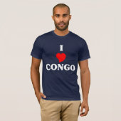 Ik hou van Congo T-shirt (Voorkant volledig)