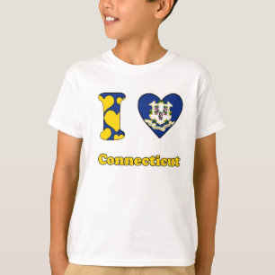Ik hou van Connecticut T-shirt