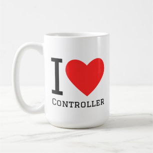 Ik hou van controller koffiemok