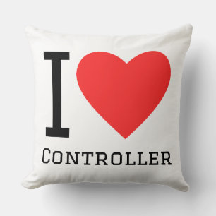 Ik hou van controller kussen