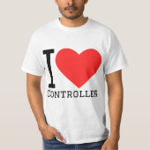 Ik hou van controller t-shirt (Voorkant)