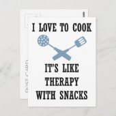 Ik hou van Cook Briefkaart (Voorkant / Achterkant)