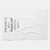 Ik hou van Cook Funny Kitchen Towel Theedoek (Horizontaal)