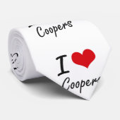 Ik hou van Coopers Stropdas (Opgerold)