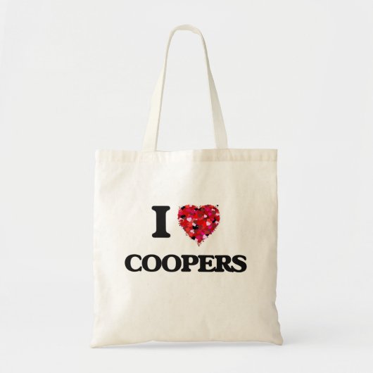 Ik hou van Coopers Tote Bag (Voorkant)