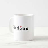 Ik hou van Cordoba Koffiemok (Voorkant links)